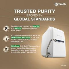 AO Smith Z2+ Luxe (Midnight Black) RO Under sink Water Purifier | UTC | 7-Stage Purification | 2x Water Savings | Goodness of Copper