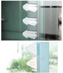 SYGA Sliding Door Lock for Child Safety for Closet Door & Window Locks (6 Units, Brown Colour))