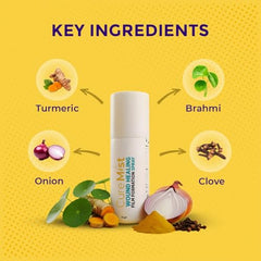 CureMist AYURVEDIC First Aid Wound Spray || Antiseptic, AntiFungal || Patented || Instant Relief to Cuts, Burns, Abrasions & Dry surgical Wounds II Reduced Scarring II Great for Sports Injuries || 100% Ayurvedic Ingredients only || Haldi Palandu Lavanga…