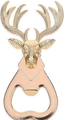 SYGA Bottle Opener, Deer Head Pattern Beer Soda Bottle Opener for Gift Or Party Favor in Decorative Gift Box, Soda Opener is Ideal at Barbecue Bar Pub Party Decoration Thanks Giving Wedding Christmas