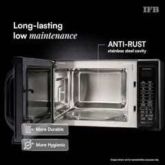 IFB 30L Convection Microwave Oven with 360 Degree Motorized Rotisserie 101 Auto Cook Menus (30BRC2, Black, Auto Defrost, Grill Mode, Combi-Cook Modes, 10 Power Levels)