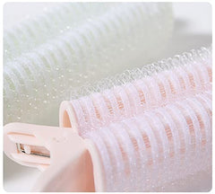 MOMISY Styling Curling Clip Self Grip Root Volume Fluffy Hair Curler Clip Perm Stick Styling Curly Roller Wave for Hair Styling - Set of 4 clips