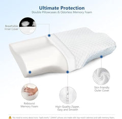 TEKCOOL Cotton Orthopedic Coccyx Cushion For Tailbone Pain Car SeatCushions For Chair Tailbone Pillow For Sitting SeatCushion For Car Driving Seat Sitting Pillow Coccyx Seat Cushion For Chair (Black)'