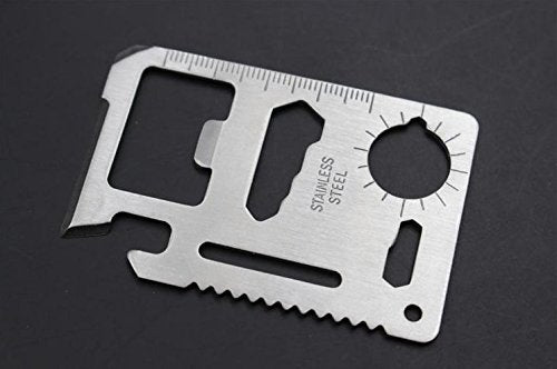 Syga Steel Multi-Purpose Pocket Tool with Cover (Black, Standard)