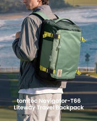 Navigator-T66 Liteway Travel Backpack 43.18 cm(17 Inch)/40L-Olive Green