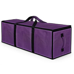 Storite 81 L Jumbo Super-Size Nylon Heavy Duty Underbed Storage Bag | Moisture Proof Multi-Purpose for Toys/Blankets/Clothes/Moving Bags With Strong Handles Rectangular (87x26x36 CM) - Teal