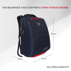 URBAN TRIBE Fitpack Pro Laptop Backpack (15.6 Inch) with Shoe Compartment Multipurpose Bag for Men and Women |35 litres | (Camouflage), m