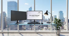 ALKETRON All-in-One Desktop PC- 20-Inch Display, 16GB RAM, 512GB SSD, Intel Processor, UHD 4K Graphics, WiFi 6, BT 5.2, Windows11 + MS Office(Lifetime), 1+3 Year Warranty(Standard+ Edition 2026 Model)