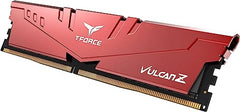 TeamGroup T-Force Vulcan Z 8GB 3200MHz (3200MT/s) CL16 Grey DDR4 UDIMM Desktop Gaming Memory, Metal Heatsink, Supports XMP 2.0, Compatible with Intel/AMD CPU, High Performance, Low Latency RAM Module