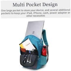 30L Water Restant Office Laptop Bag/Backpack for Men/Women/(Black) (BLACK)