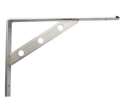 SYGA Stainless Steel Solid Thickened Triangular Bracket Wall-Mounted Rack Partition Support Layer Plate Support Bracket(4MM-300MM-LONG)