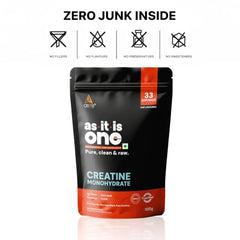 AS-IT-IS One Creatine Monohydrate - 100g Unflavoured I Micronised