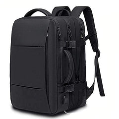 Red Lemon Bange Urban Pack Laptop Backpack for men and women | Multi-Compartment Water Resistant Business Travel Laptop Backpack upto 17" (Black N)