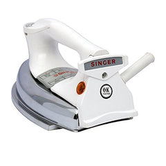 SINGER STEAMINATOR 8 Bar 2600 W Steam Generator Iron | 100 g/min Continuous Steam | 1.5L Water Tank | Ceramic Soleplate | Vertical Steam | Auto Shut-Off | Heavy Duty | ISI Certified | 2 Years Warranty