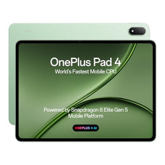OnePlus, Pad 4, 13.2 inch (33.53 CM), LCD, 12GB RAM, 512GB ROM, WiFi, 8 Speakers, Snapdragon 8 Elite Gen 5, Dune Glow, AI Enabled