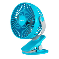 Bajaj Pygmy Mini Fan 110MM | USB Charging | Multi-Clip Function | Rechargeable | 4-Hr Back-up | Silent Operation | Longer Battery Life | Energy Efficient | Portable【White】
