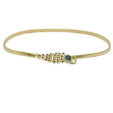 SYGA Women's Sweet Colorful Rhinestone Inlaid Peacock Decorative Spring Elastic Metal Waist Chain(Gold)