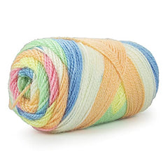 Ganga Spectrum Hand Knitting Wool Yarn (Multicolor_814202) (200gms)
