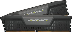 CORSAIR Vengeance DDR5 RAM 32GB (2x16GB) 6400MHz CL32 Intel XMP iCUE Compatible Computer Memory - Black (CMK32GX5M2B6400C32)