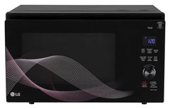 LG 32 L, Convertible Microwave Oven with Air Fry, Charcoal Lighting Heater, Wi-Fi Enabled (MJEN326UHWF, Black, Motorised Rotisserie, 60 Air Fry Recipe, 40 Scan to Cook Recipes & 431 Auto Cook Menu)