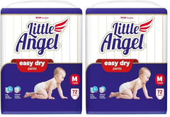Little Angel Easy Dry Pull-Up Babies Diaper Pants With 12 Hrs Absorption Size, 84 Count, Above 15 Kgs - XXL (42 Count, Pack of 2)