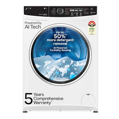 Godrej 9 Kg 5 Star with 5 Years Comprehensive Warranty, Steam Wash, Digi Inverter Motor, 1400 RPM Spin Motor, Fully Automatic Front Load Washing Machine (WFEON ZUS 9014 5.0 IDCRM GLWH, Glacial White)