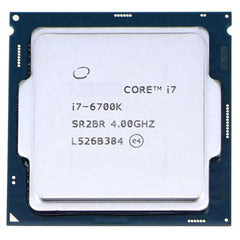 Core i7-6700K 6th Generation Desktop Processor, 4.0 GHz Quad-Core, Unlocked, LGA 1151, High-Performance CPU for Gaming and Productivity (Supports H110 Motherboard)