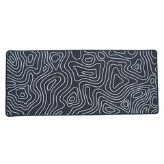SPIN CART Large Gaming Mouse pad, Long XXL Extended Desk Table Mat Mousepad for Laptop PC Computer (Abstract Blue)