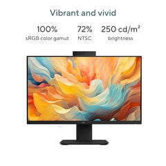 ASUS V440 13th Gen,Intel Core i3-1315U,23.8" FHD,100Hz, All in One PC(8GB RAM/512GB SSD/Windows 11/Office 24/Retractable Camera/with Wireless Keyboard & Mouse/M365 Basic (1Year)*) V440VAB-KBPC004WS