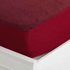 Amazon Brand - Solimo Water Resistant Polyester Mattress Protector, Single Bed Size (72x36 inch), Coffee