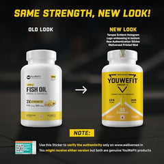 Wellcore Creatine with Omega 3 Capsules Triple Strength (Creatine 122g Fruit Fusion & 30 Capsules Omega) | 1250mg Triple Strength | EPA + DHA | Enhanced Muscle Strength |
