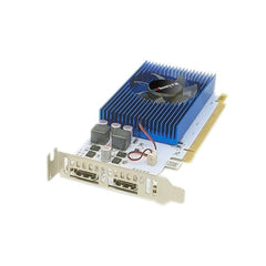 SRhonyra R5 230 Low Profile Graphics Card 2GB DDR3 Dual HDMI 1080P PCIe 2.0 x16 Bus Powered Support Splicing Mode 20 Watts SFF GPU