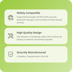 Yubico - YubiKey 5C - Multi-Factor authentication (MFA) Security Key and passkey, Connect via USB-C, FIDO Certified - Protect Your Online Accounts