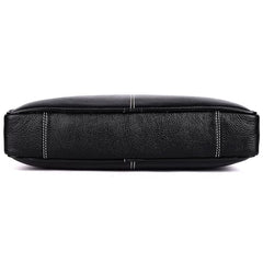 HAMMONDS FLYCATCHER Men Genuine Leather Office Bag - Laptop Bag - Padded Laptop Compartment, Fits 14 Inch Laptop - Adjustable Strap, 1 Year Warranty - Office, Travel, Daily Use - Brushwood, Brown