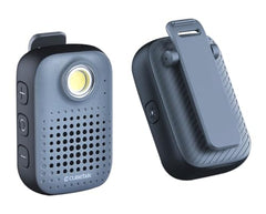 CUBETEK Hear-ME Wearable Bluetooth V5.4 Clip-Speaker with 5 Watts Sound, IPX7 Water/Dust Resistant, Torch, Built in Mic for Calling Function
