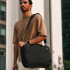 DailyObjects Unisex PET Deep Sea Ambit Messenger Bag (13L) For Office & Daily Use|100% Recycled |Stylish Shoulder Travel Bag |Fit Any Laptop Upto 14 Inch | Adjustable Straps & G-Hook Closure