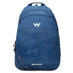 Wildcraft Mosaic 2 compartment Laptop Backpack for Work and Travel| 32 litre Capacity|Premium Fabric| Padded Strap| Orgainzer| Water resistant |Grey