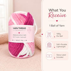 yarn thread company Wool, Plush & Cuddly, Chenille Yarn Supersoft Hand Knitting Wool Ball, (1 Ball/100 Gram Each) Ball Suitable for Craft, Babywear, Baby Blankets, (Parrot Green)