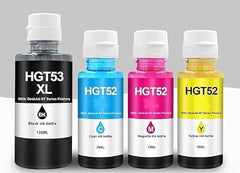 Printer Ink Refill Dye Ink for HP GT53 GT52 Compatible for HP Ink Tank 115, 310, 315, 319, 410, 415, 416, 419, 455, 500, 515, 530, 615, GT 5810, GT 5811, GT 5820 (GT51 ST+BK)