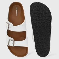 Centrino Sandals for Men | Berkin-Style Slip-On Casual Sandal with Open Toe Design |Lightweight On-Grip Sole for Outdoor Wear|Men Open Toe Buckle Strap Sandals| Summer Slip-On Slipper|Perfect For Monsoon Rainy Season NAVY 13 UK(7313)