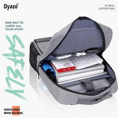 Dyazo 30 L Slim Business Laptop Backpack Casual Design Water Resistant Backpack for laptops for 15.6 inch laptop (Black)