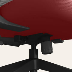 Interio by Godrej Curv Premium Mesh Wide Back Ergonomic Chair | Work from Home/Study Chair | 1-Year Warranty | Height Adjustable Chair | Heavy Duty PP Base | DIY Installation, Black