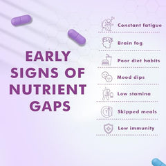 Dr. Morepen Multivitamin Tabs For Women | Energy & Immunity Booster Supplement | 60 Tabs Pack Of 2