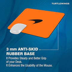 TURTLEWINGS F1 Car on Racetrack Design Mouse Pad