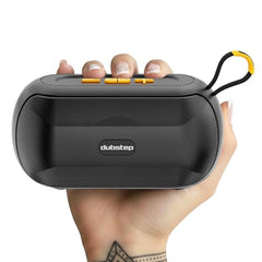 Dubstep Pop 600 Wireless Speaker, 15 Hrs Playtime, 52mm Driver, TWS Pairing, 6W Output Bluetooth Speakers (Grey)