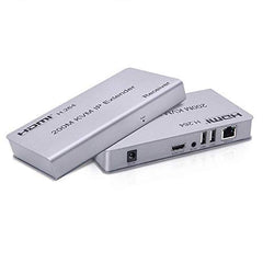 Tobo HDMI KVM Extender Cat5e/6 Rj45 60M USB HDMI KVM Switch Extension Sharing USB Mouse Keyboard Loop IR Compatible with PS-3 PS-4 X-box PC TV-TD-553H.
