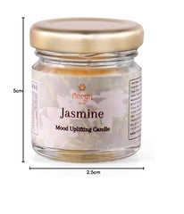 Floryn Decor Jar Scented Candles Gift Set | Scented Candle Set | Highly Fragranced Candles Pack of 6 Mini Jars