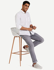 Amazon Brand - Symbol Men's Pack of 2 Cotton Casual Shirt| Regular Fit | Plain | Full Sleeve | Available in Plus Sizes