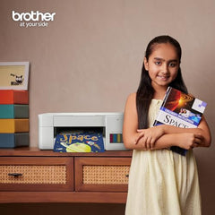 Brother Ink Tank DCP-T236 (New Launch) All in One (Print Scan Copy) Color Home Printer, 27/11 PPM BK/CL, 150 Sheet Paper Tray, Print Upto 7.5K Pages in Black & 5K in Color Each (CMY),Free Installation