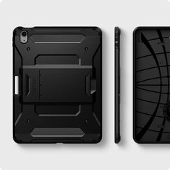 Spigen Flip case for iPad Air 11 inch M4 (2026), iPad Air 11 inch M3/M2 (2025-2024), 10.9 inch 5th/4th Gen (2022/2020), Trifold, Pencil Holder, Full Cover(Liquid Air Folio) - Black